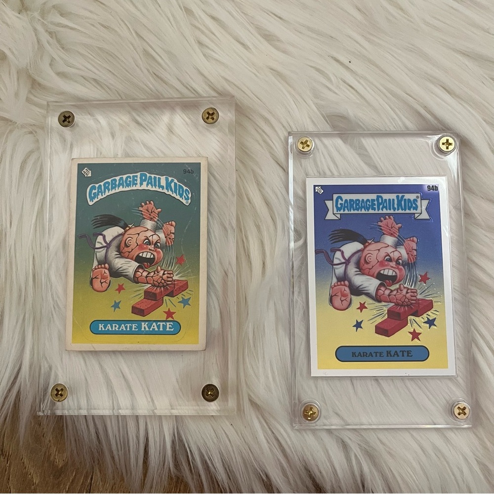 Karate Kate Garbage Pail Kids Set